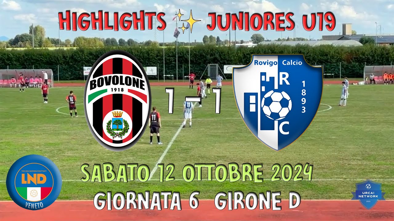 HIGHLIGHTS ✨ U19 | Bovolone 1918 - Rovigo  (1-1)
