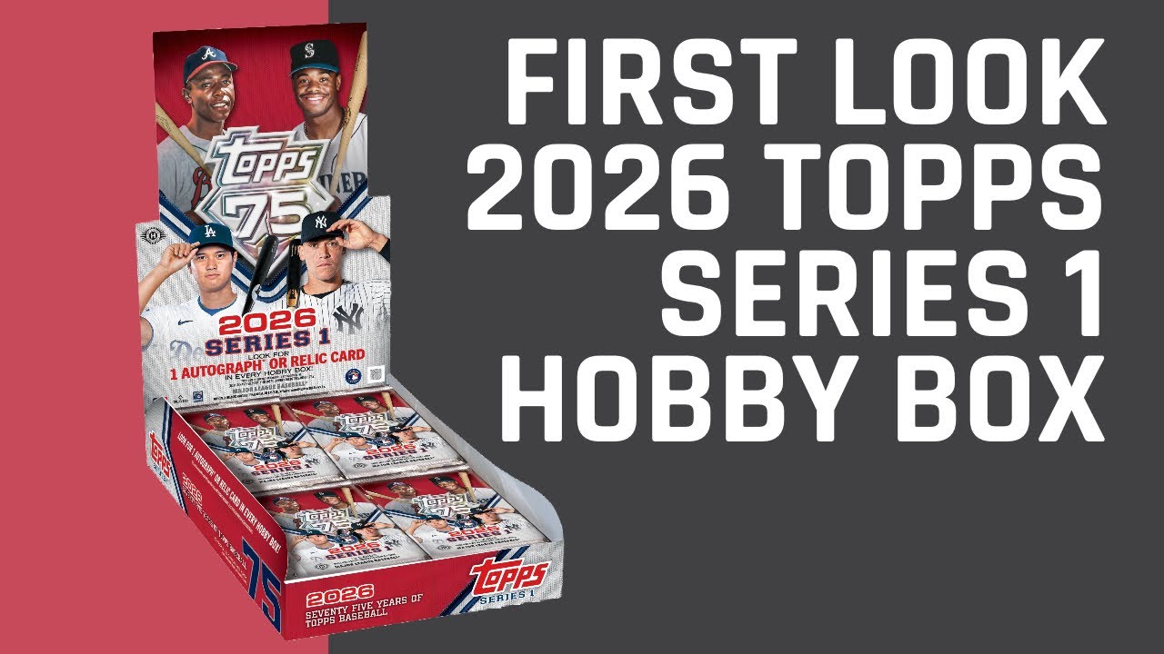 First Look: 2026 Topps Series 1 Hobby Box | This Box Kicked My A**