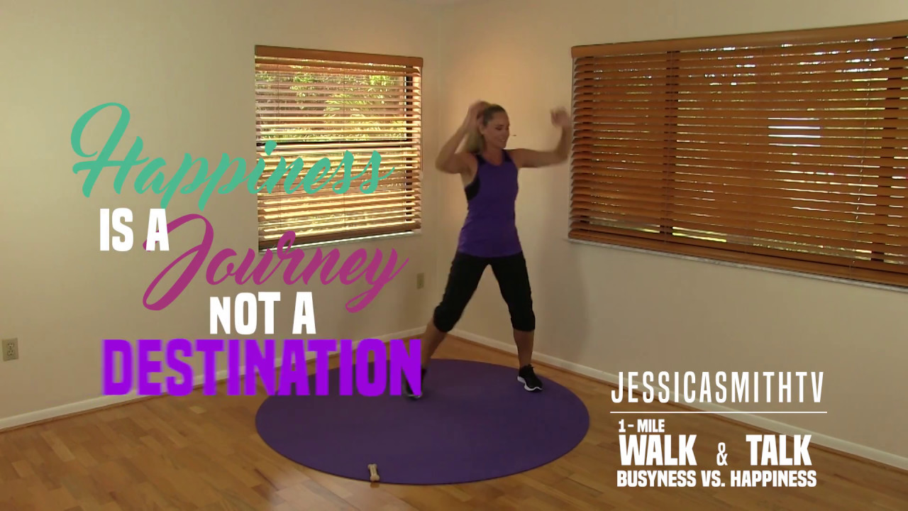 1-Mile Walk n' Talk: 'Busyness' vs. Happiness, Walk at home, Motivation
