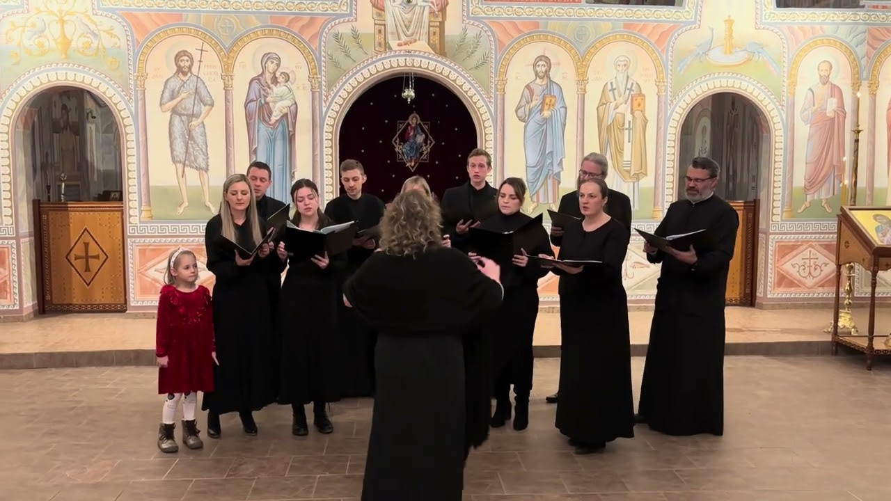 Shchedryk/Щедрик (Slovak version of Shchedryk/Carol of the Bells) (SATB) ХОР, КОШИЦЕ, СЛОВАКИЯ