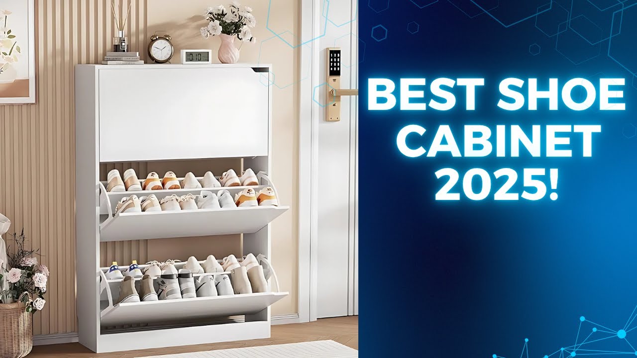 3-Tier Shoe Cabinet Review | Best Slim Shoe Storage Organizer for Entryway 2025