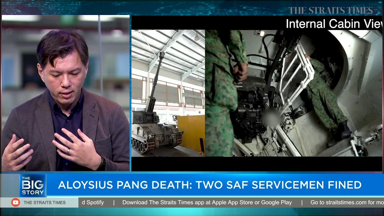 Aloysius Pang death: Two SAF servicemen fined | THE BIG STORY | The Straits Times