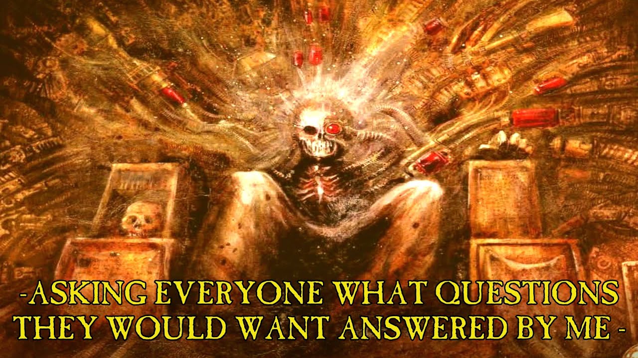 If the Emperor had a Text-to-Speech Device - ASK QUESTIONS!