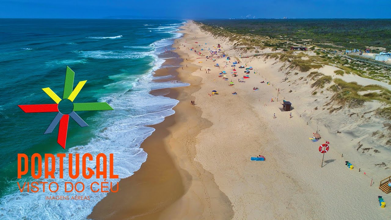Osso da baleia beach 🏖️( Whale bone beach ) - Praia do osso da Baleia - Pombal - 4K UltraHD