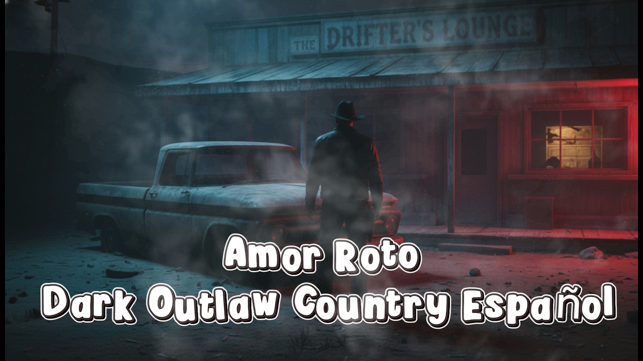 Amor Roto Dark Outlaw Country Español Border Town Bar Story