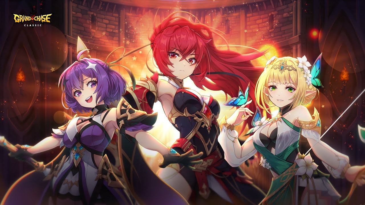 Elesis, Lire, Arme new 4mp & Awakening Skills - Grand Chase Classic