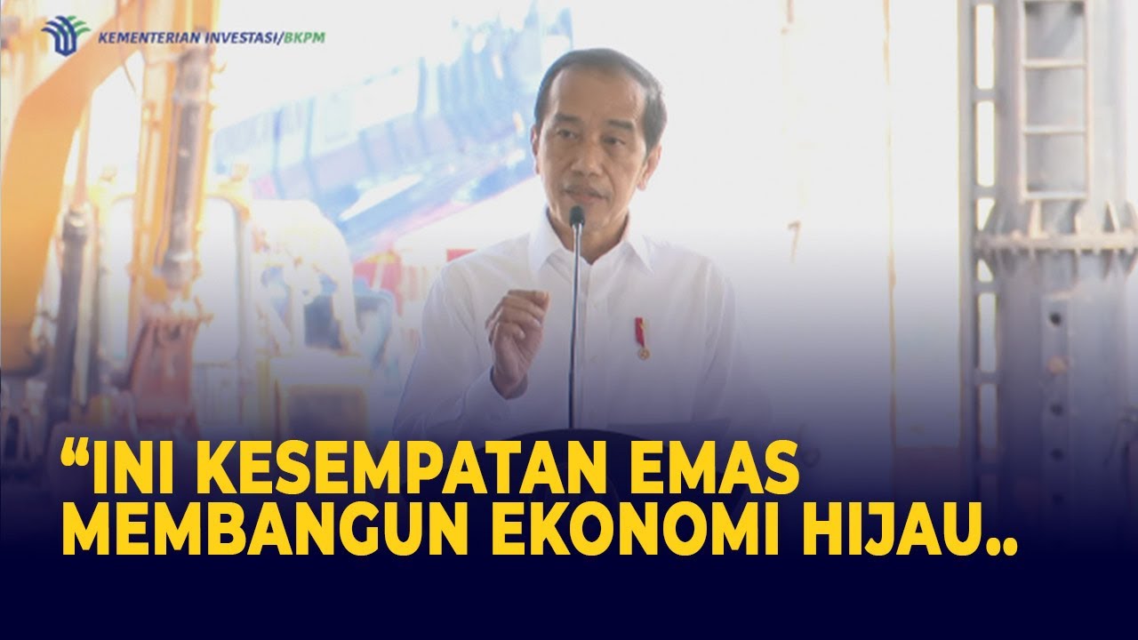 Jokowi Senang Proyek Industri Baterai Listrik di Batang Bisa Serap 20 Ribu Pekerja