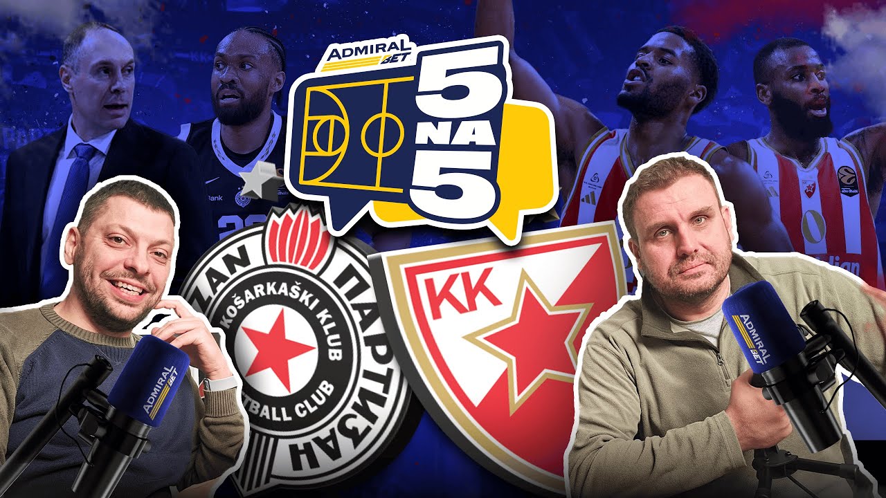 AdmiralBet 5na5, S01E08: Zvezda prekinula niz poraza ali ne i krizu igre, Partizanova dupla bruka!