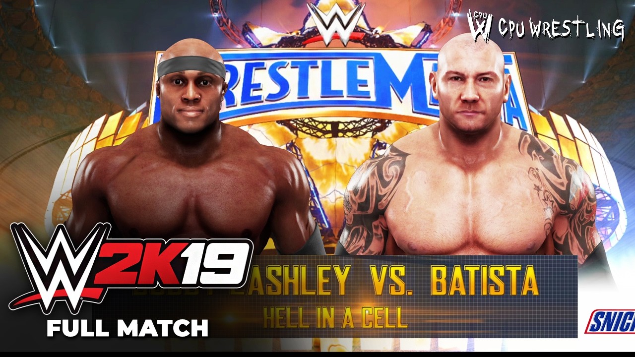 WWE 2K19 | Ад в клетке: Бобби Лэшли против Батисты