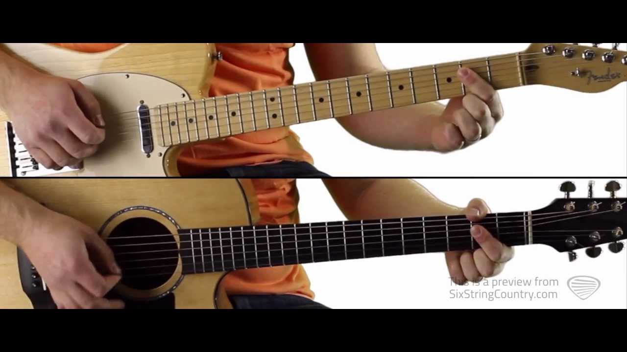 Pontoon Little Big Town Guitar Lesson and Tutorial