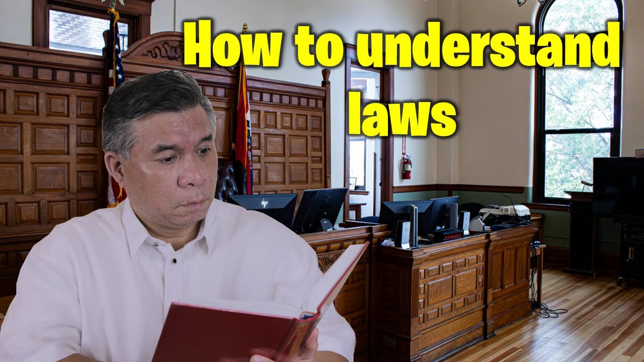 How to Understand Laws