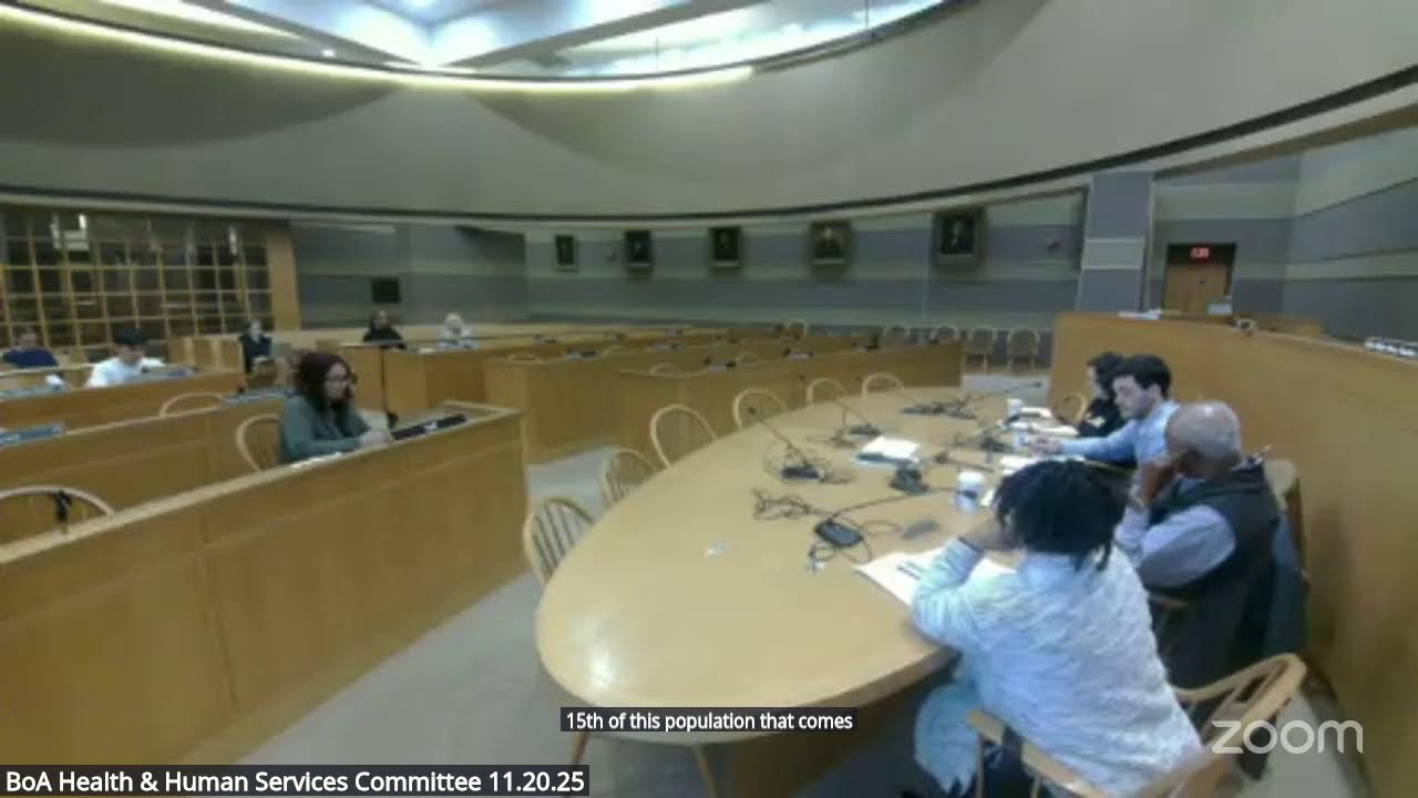 BoA Health & Human Services Committee 11.20.25