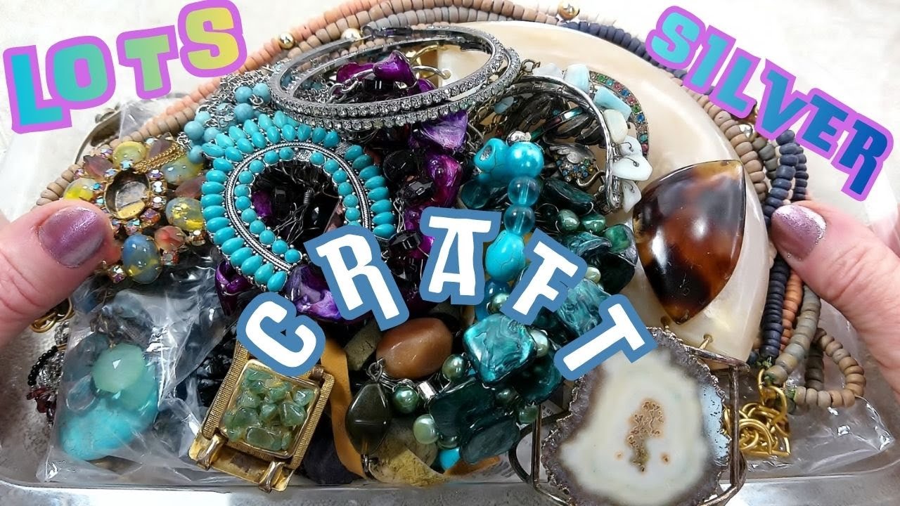 Attractive Jewelry LOT, 3lb Craft, Juvenile 