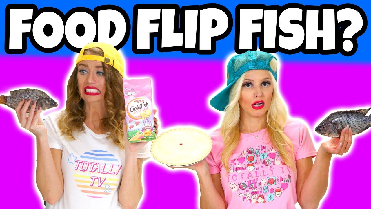 Food Flip Challenge. How Do We Flip Fish? Totally TV