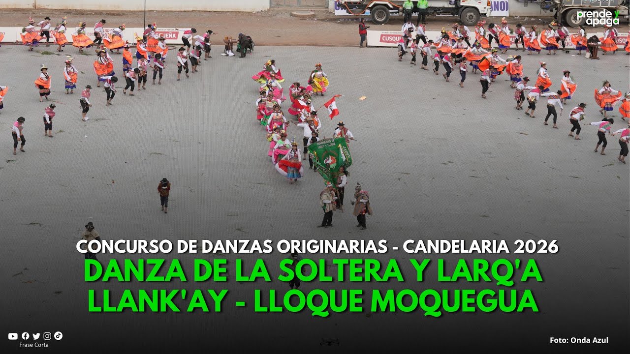 #Puno: Danza de la Soltera y Larq'a Llank'ay - Distrito Lloque Moquegua -  Candelaria 2026