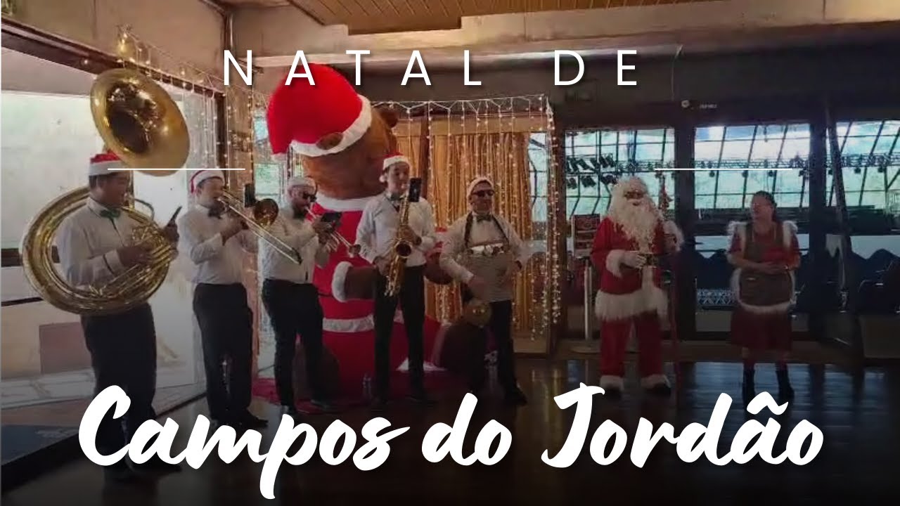 Apresentação Natalina em Campos do Jordão 2025 #camposdojordao
