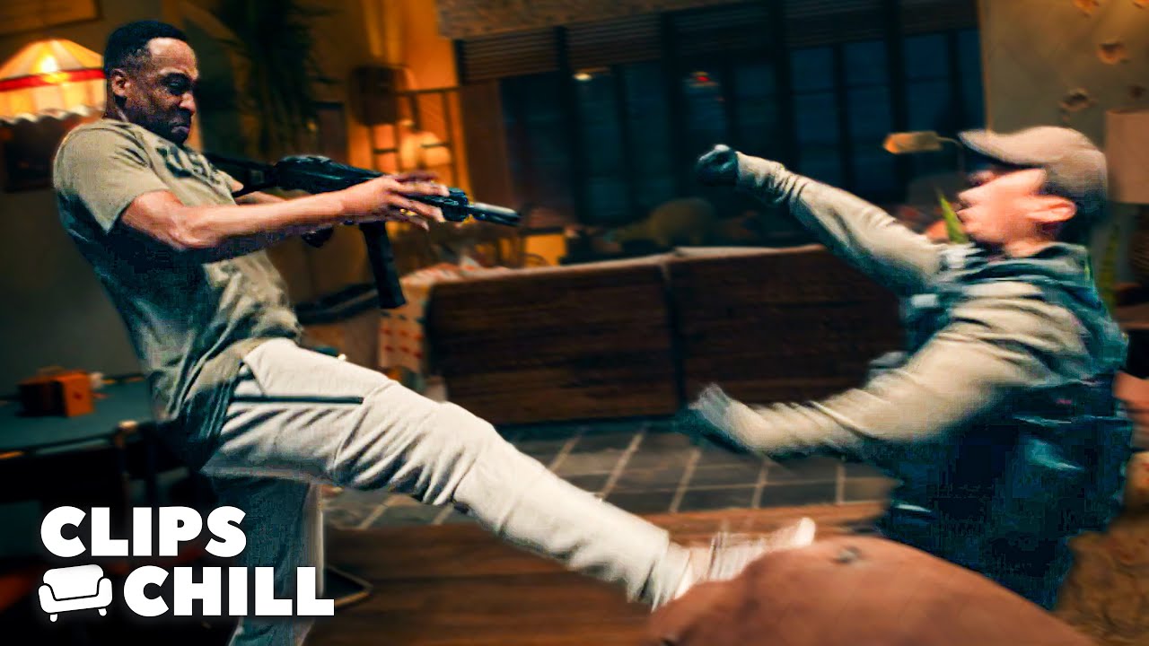 Reggie DESTRUYE sin Ayuda a un Grupo de Intrusos | Bad Boys 4: Hasta la muerte (Will Smith)