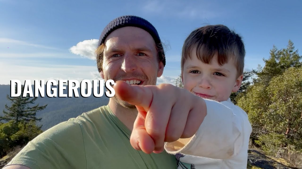 Why I let my Toddler do Dangerous/risky Things - (Hike The Mountain)