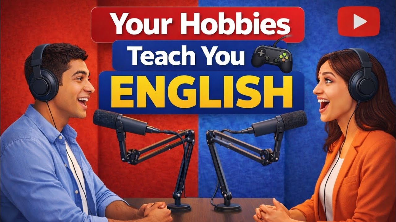 How Your Hobbies Can Help You Learn English Faster #EnglishSpeaking