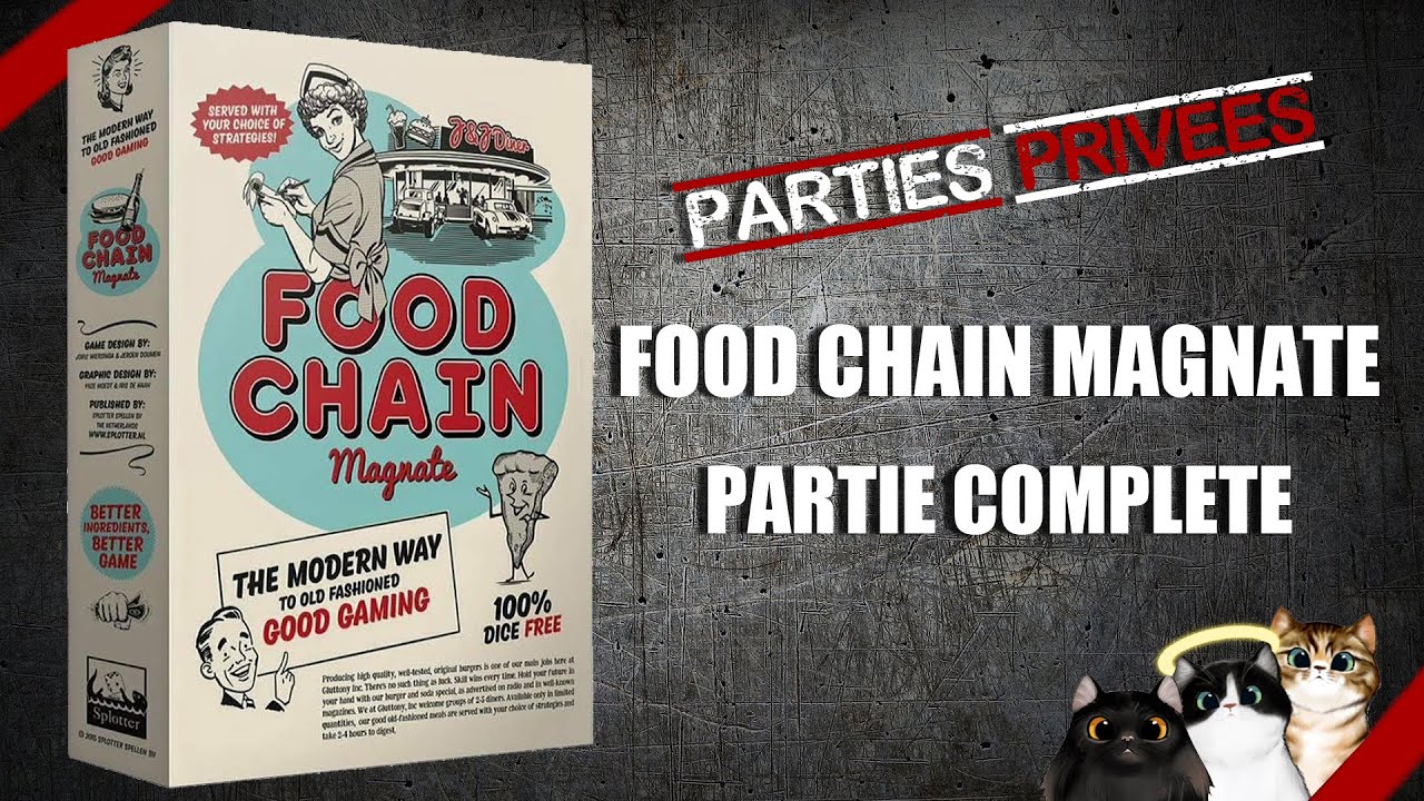 FOOD CHAIN MAGNATE : Règles + Partie complète à 2 JOUEURS | Jeu de société