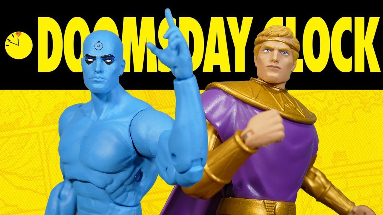 DC Collectibles Doomsday Clock  Dr Manhattan & Ozymandias Action Figure 2 Pack Review