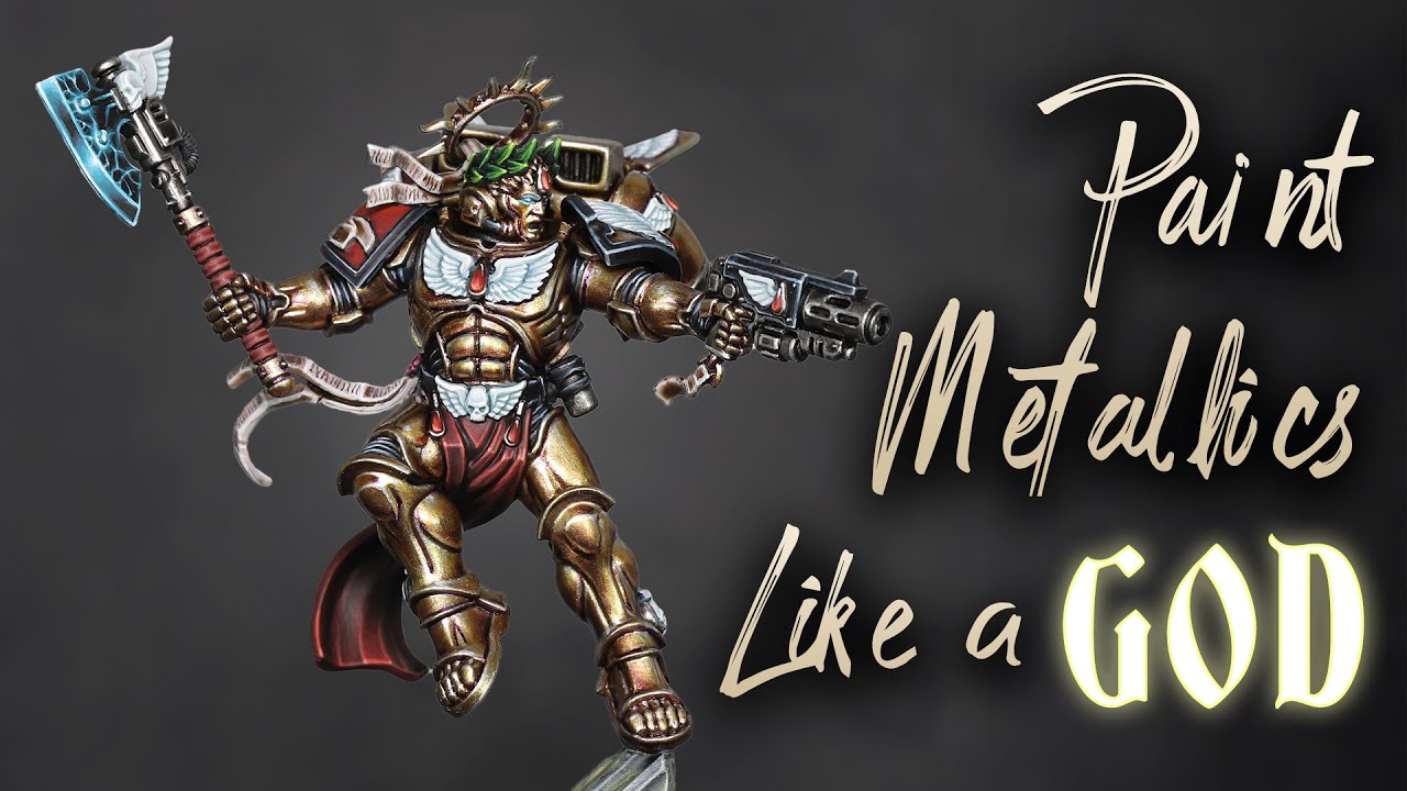 How to paint TRUE METALLIC METAL like the MASTERS