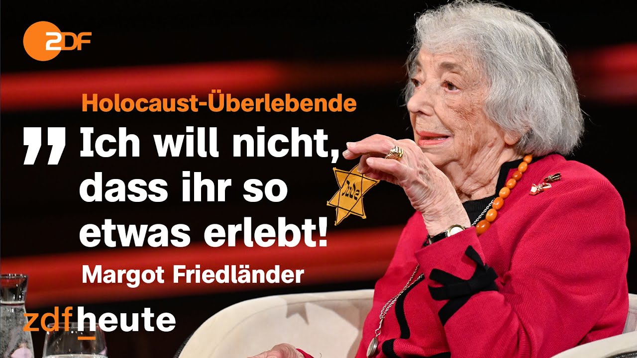 Die Holocaust-Überlebende Friedländer zu ihrer Rückkehr nach Deutschland | Markus Lanz vom 8.12.2021