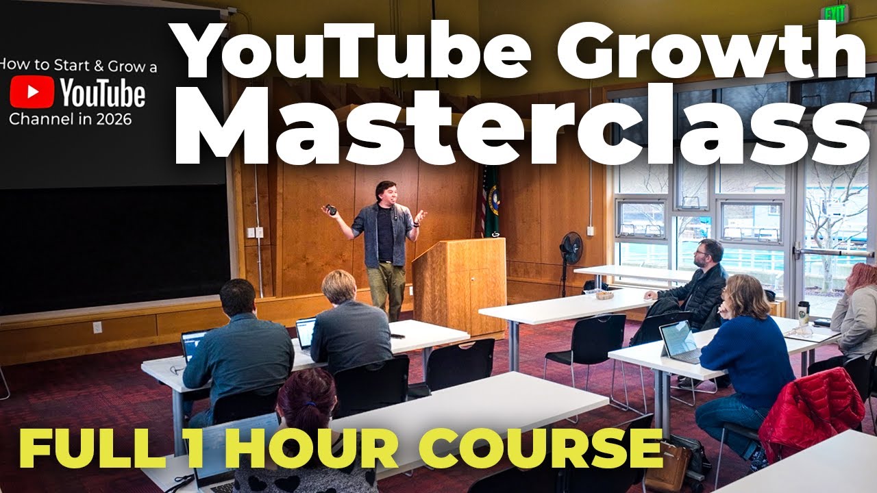 If I Started A YouTube Channel In 2026, I’d Do This [Full Course]