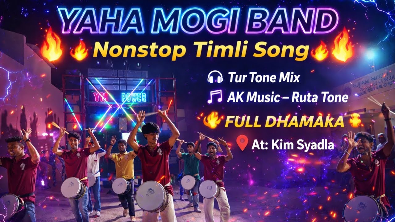 YAHA MOGI BAND 💥 Nonstop Timli Song 2026 | Full Dhamaka | AK Music Tur Tone