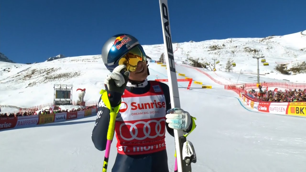 Lindsey Vonn Back-to-Back Podiums! Epic 2nd Place in St. Moritz Downhill 2025