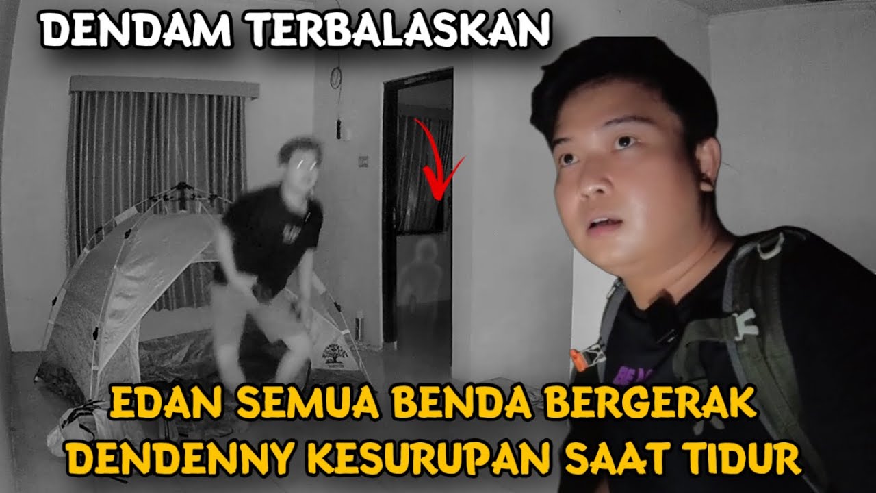 AMPUN! PASANG CCTV DI ATAS LIHAT HASINYA BIKIN KAGET NGGA MASUK AKAL HANTU NYA PAKE SENDAL DENNY