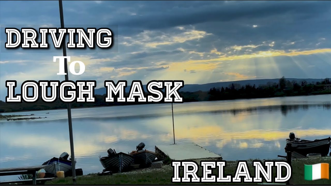 Ireland- Driving to the Lake Lough Mask County Mayo