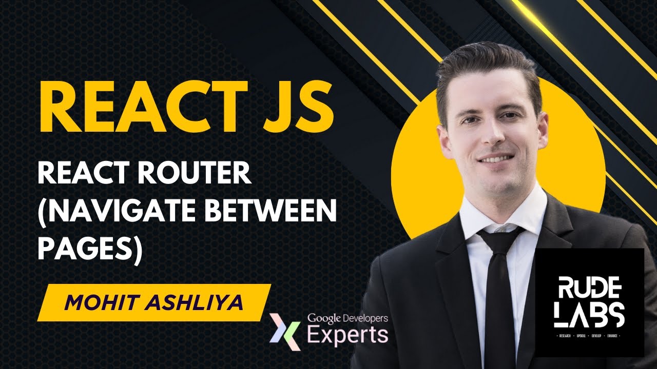 React Router (Navigate between Pages) | React JS Masterclass #27