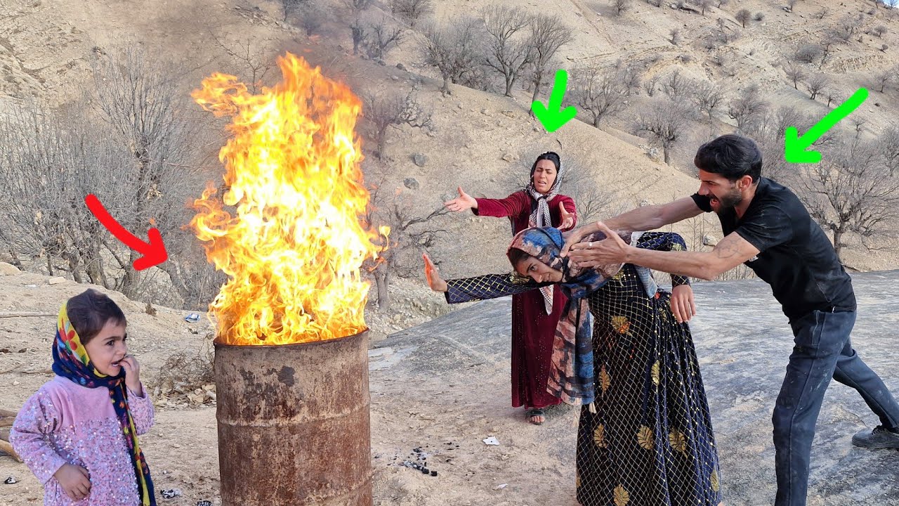 Love and Jealousy: Ali's anger at his first wife's jealousy while making charcoal 👩‍❤️‍👨🔥🪵