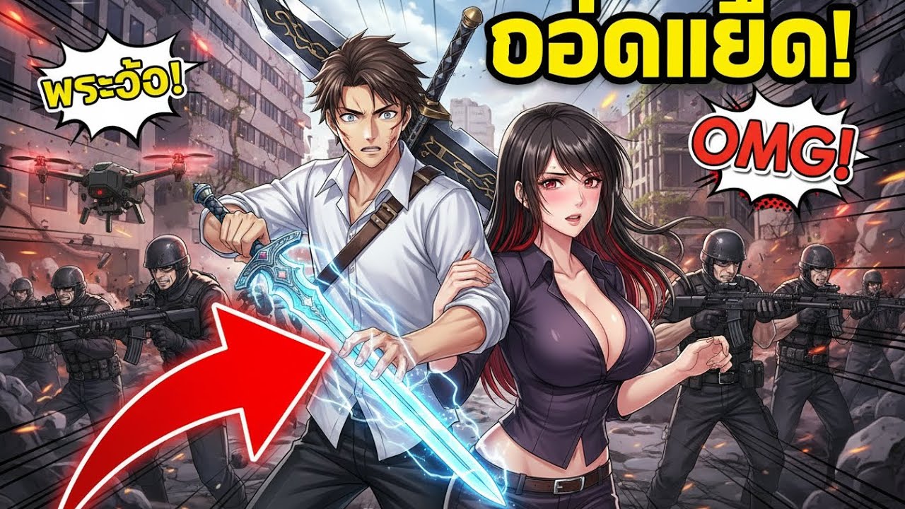 🔥 สรุปมังฮวา : นักศึกษาธรรมดาลุยสำรวจแดนต้องห้ามไลฟ์สด ดวลทหารรับจ้างด้วยดาบคู่สุดเดือด