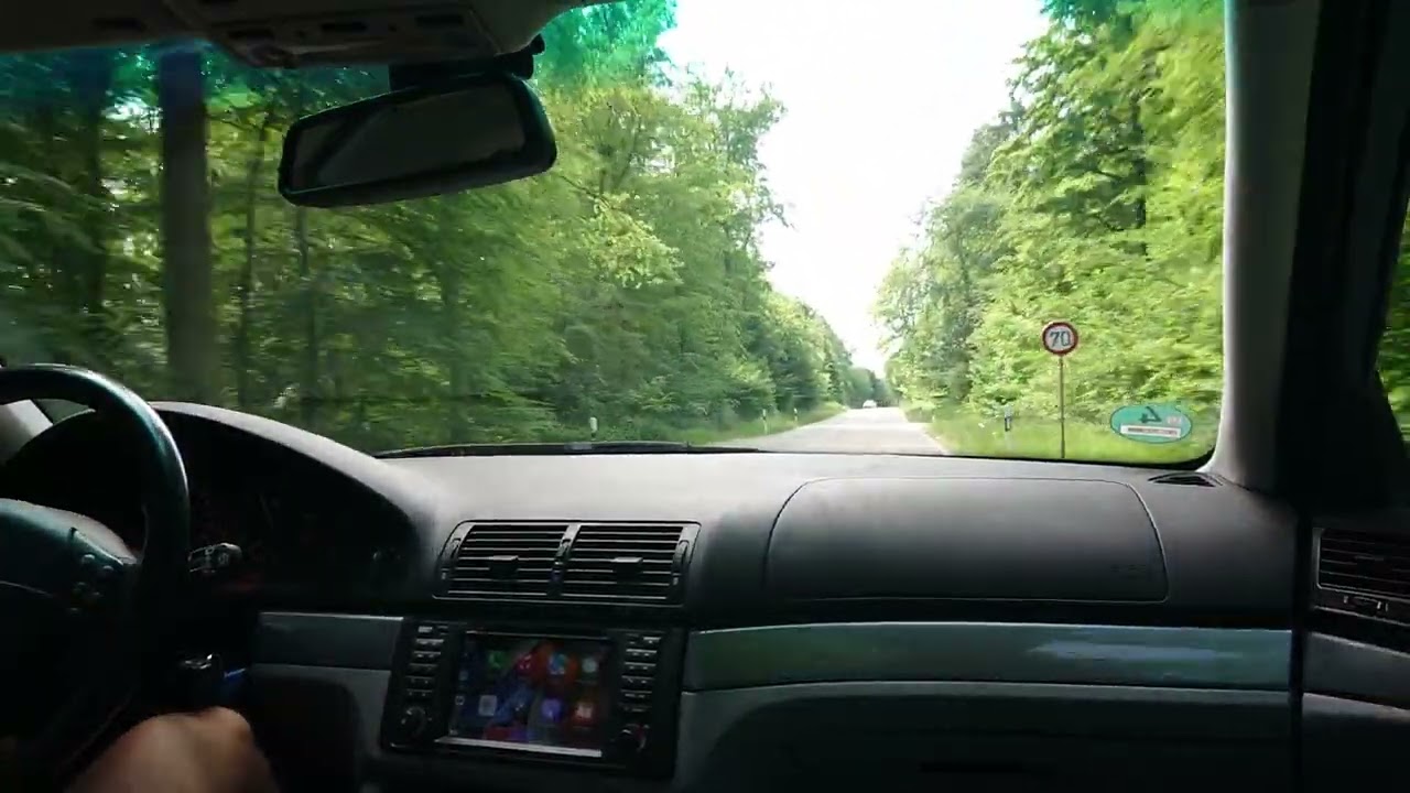 BMW e39 523i - POV Sunday Drive