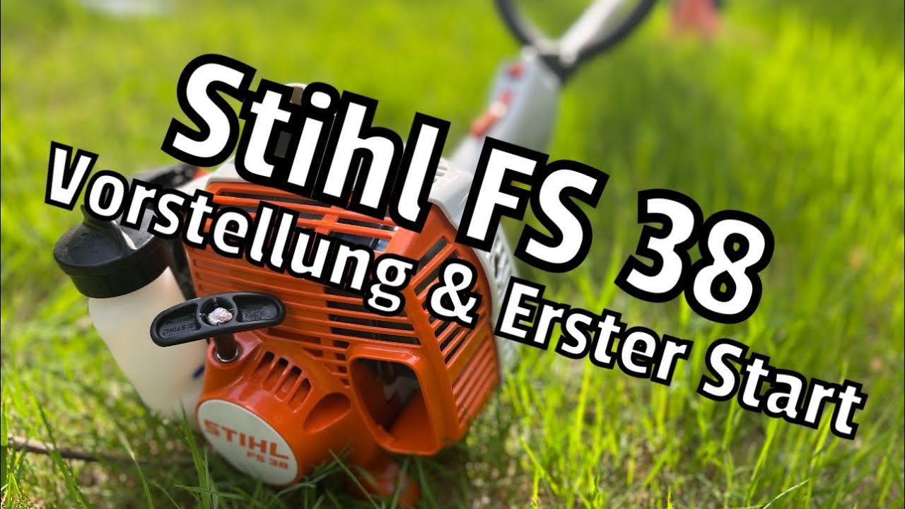 Stihl FS 38 | Vorstellung | Erster Start