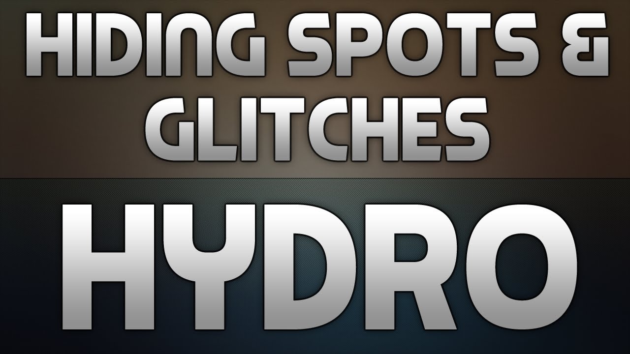 BO2: Места для пряток + глитчи на карте Hydro