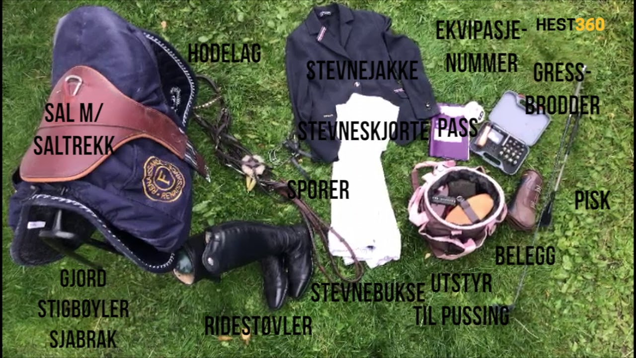 #34 Reklame | Utstyr til stevne