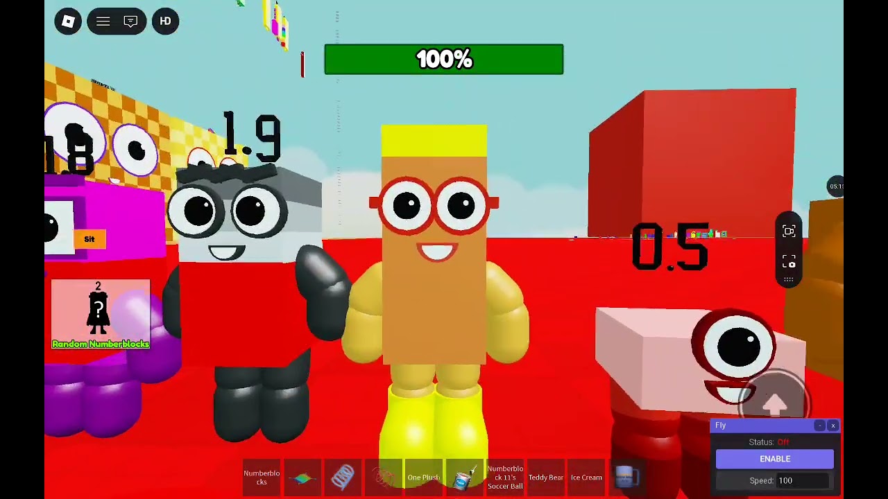 Playing numberblocks rp