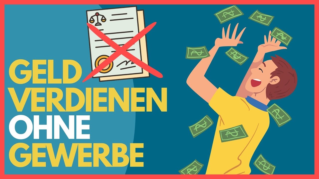 Nebenbei Geld verdienen OHNE Gewerbe &ndash; Top 5 Ideen!