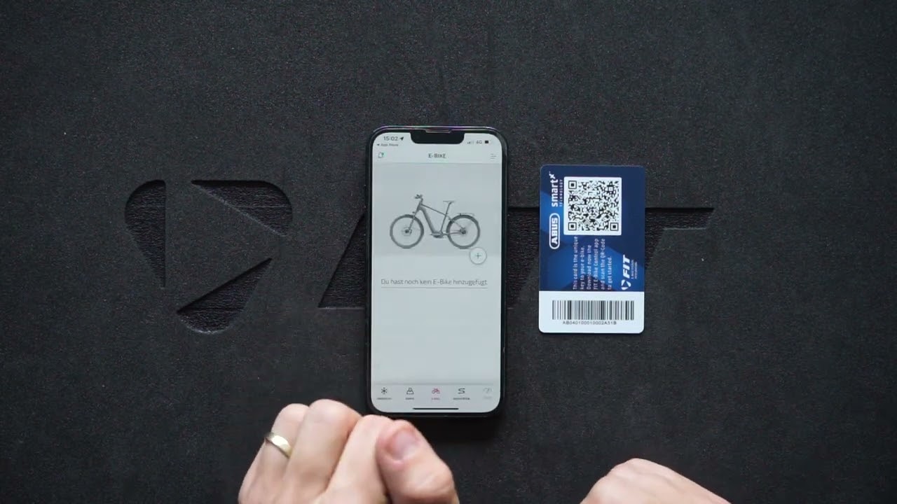 FIT E-Bike Control App Herunterladen & E-Bike via Keycard verbinden