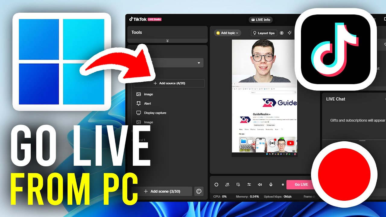 How To Go Live On TikTok From PC - Full Guide