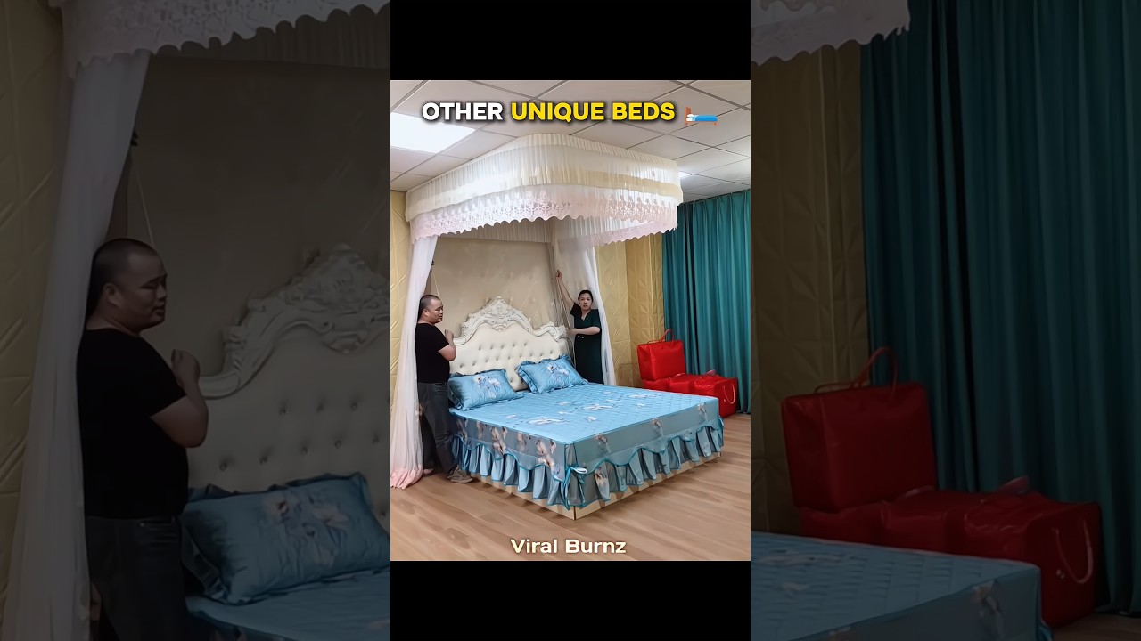 Andere unieke bedden versus de vorige 🛏️🔥| #edit #bedden #usa