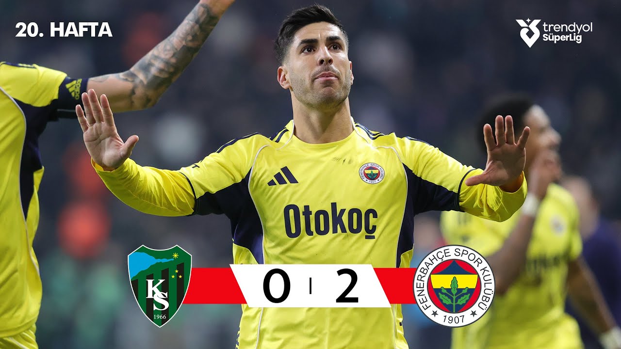Kocaelispor (0-2) Fenerbahçe - Highlights/Özet | Trendyol Süper Lig - 2025/26