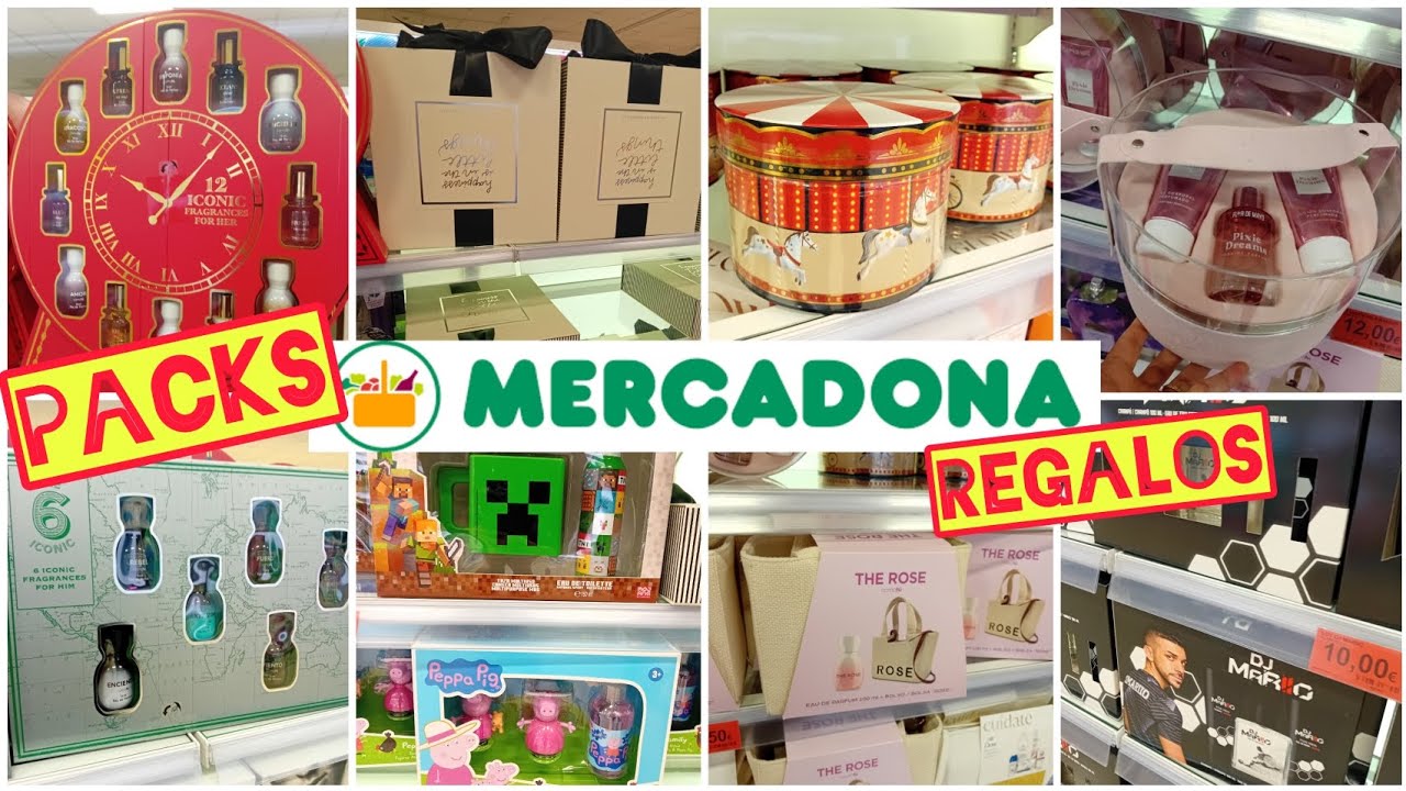 MERCADONA NOVEDADES 🛒🛍 PACKS REGALOS, PERFUMERÍA. QUE MONADA 😍 octubre 24' @Amuna y sus cosas