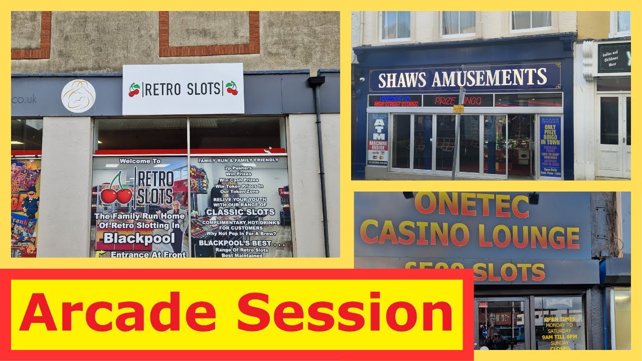 💥 Retro Arcade Fruit & Slot Machine Play - Blackpool - Scarborough - Onetec 🎰