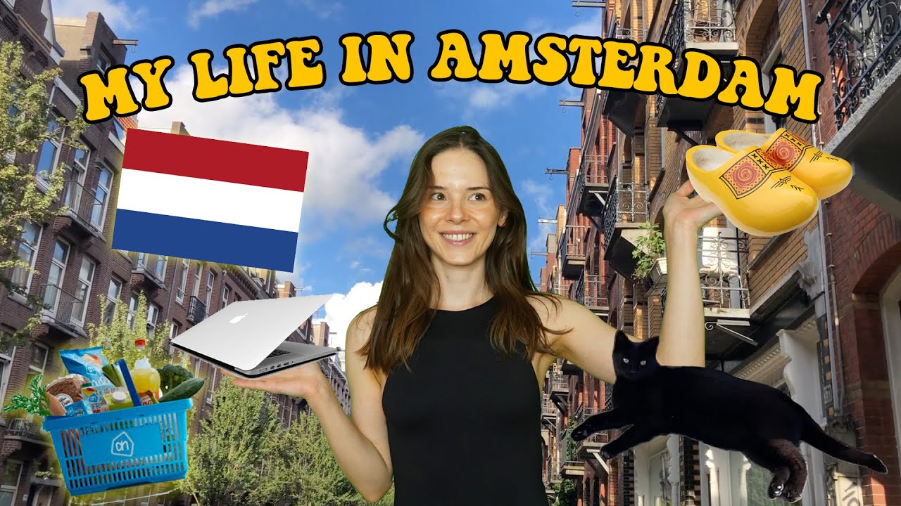 Моя жизнь в Амстердаме 🇳🇱 / работа в сфере технологий, аренда, налоги / лучшее место на свете? 😍