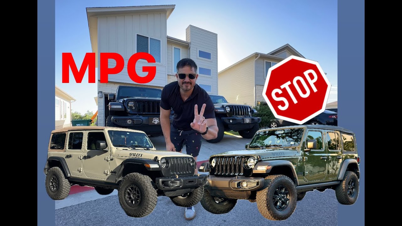 DO NOT buy a 2024 jeep wrangler without seeing this. How much does my Jeep JL consume  2.0 vs v6