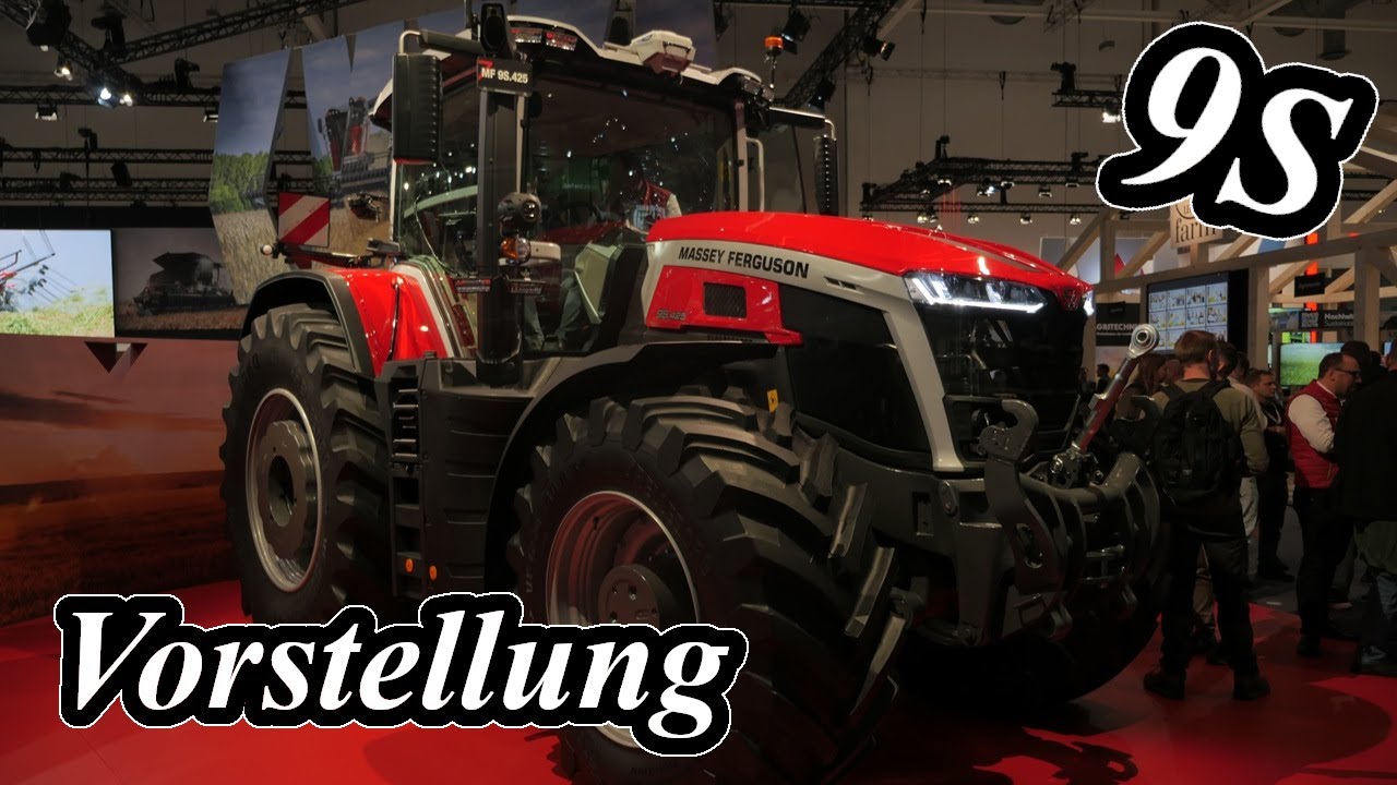 Massey Ferguson 9S | Das neue #masseyferguson  Flaggschiff vorgestellt auf der #agritechnica  2023